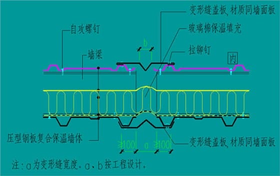 墙面变形缝
