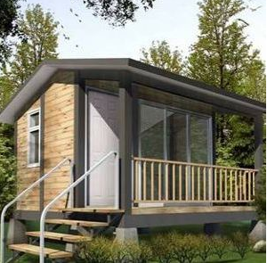 欧美钢结构房屋建设过程